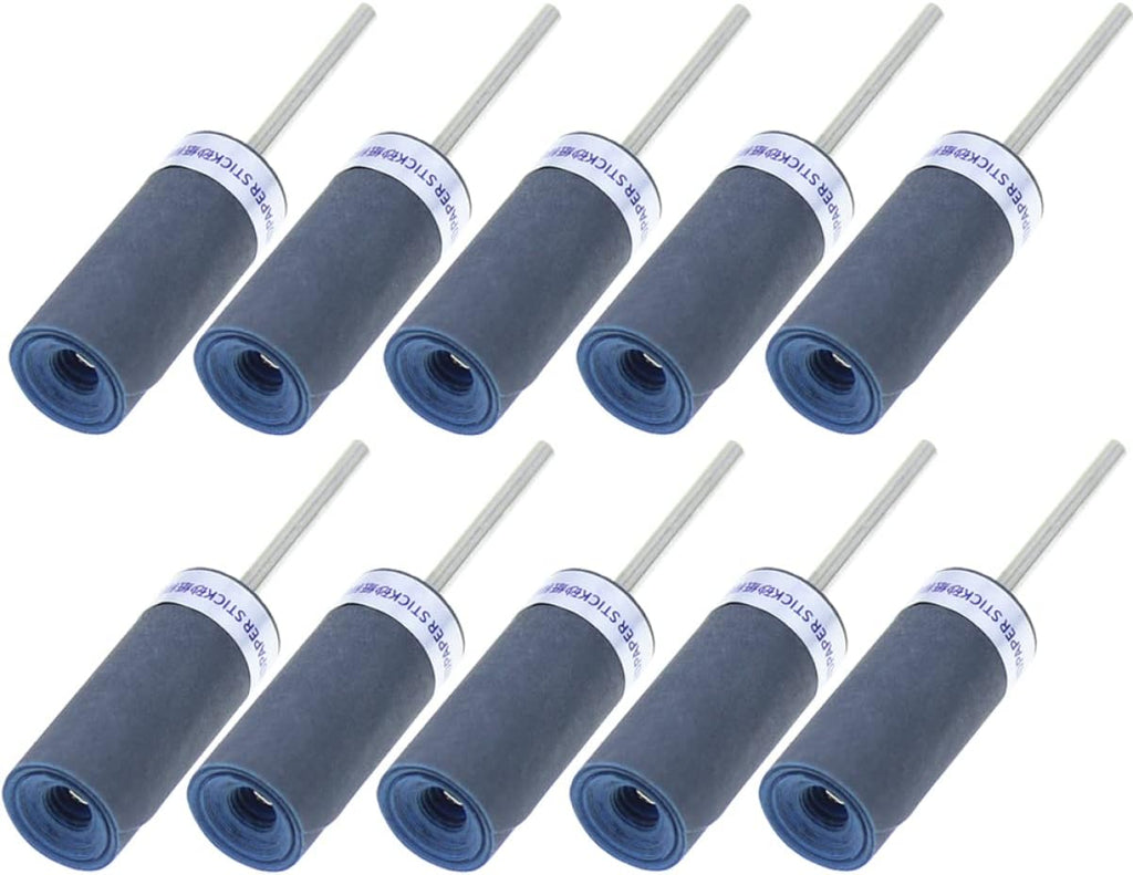 10pcs Sandpaper Sanding Stick Jewelry Polishing Tool Sandpaper Buffing Rod Stick Grinding Rod Polished