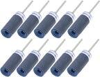 10pcs Sandpaper Sanding Stick Jewelry Polishing Tool Sandpaper Buffing Rod Stick Grinding Rod Polished