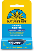 Health From The Sun Nature's Life MigraSoothe | Cool & Refreshing Effect| Essential Oil Roll-On Stick Featuring a Blend of Peppermint & Lavender Oils (3 ml)…