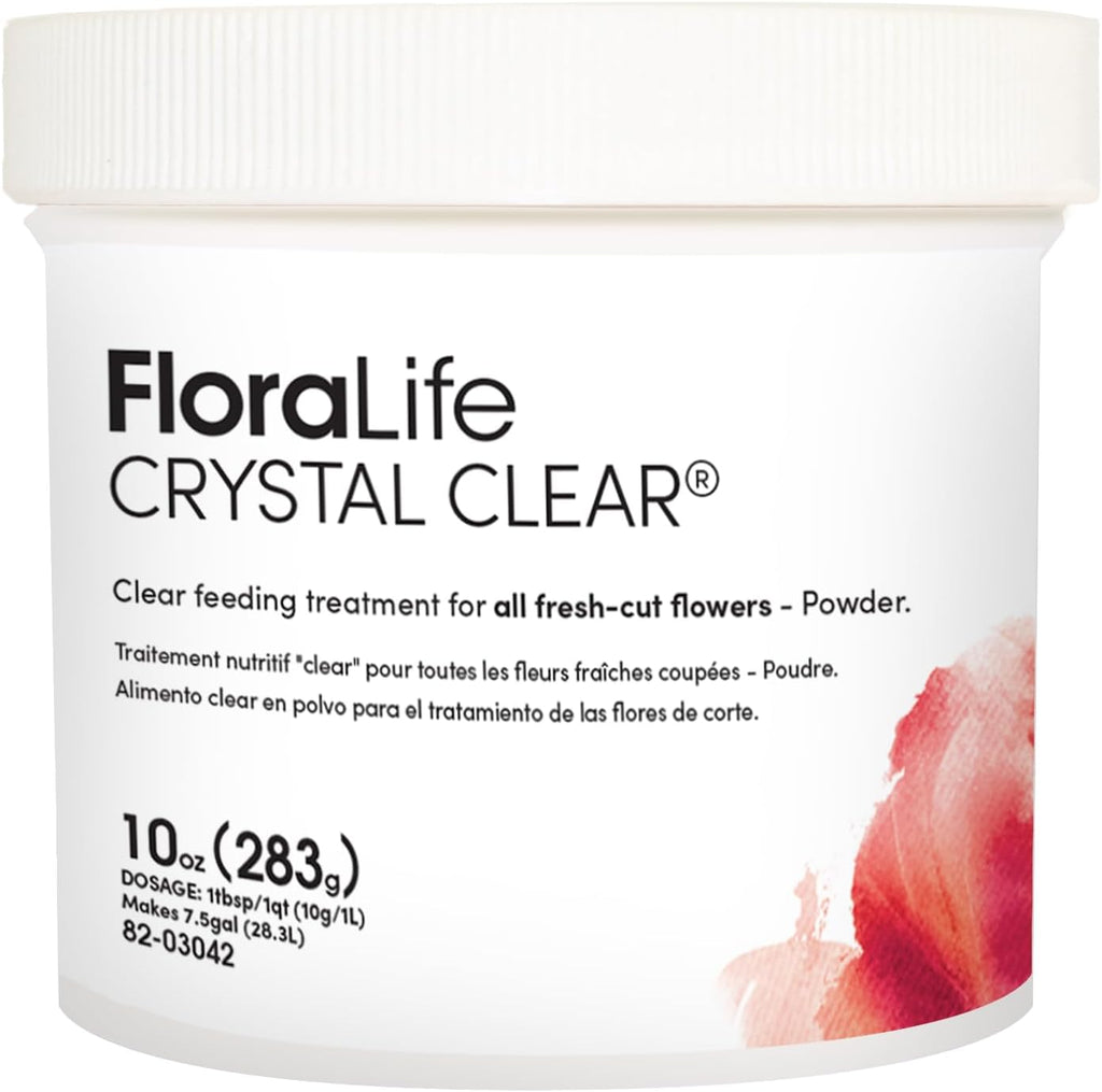 FloraLife Crystal Clear Flower Food 10 oz