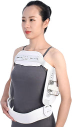 NICHOY Spine Fixation Lumbar Thoracolumbar Brace,Thoracic Medical Orthotics,Hyperextension Back Brace Orthosis Immobilization,Breathable in Summer(M-M)
