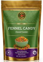 Spice Magic Fennel Candy 7oz (200g) | Sweet & Refreshing Mouth Freshener | Traditional Indian Saunf Mukhwas | Tasty Digestive Delight.