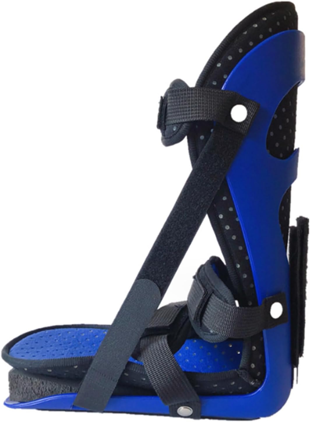 HUANGJUN Foot Drop Brace Plantar Fasciitis Night Foot Splint Adjustable Achilles Tendonitis Brace for Fascia, Tendon and Postoperative Recovery,B,S