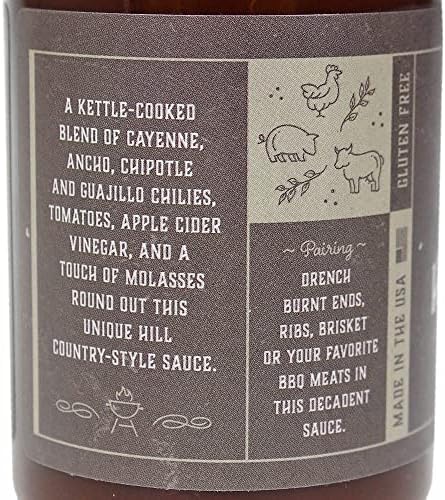 American Stockyard - Organic BBQ Sauce - Made in USA - 14oz Bottle - Family Friendly - Family Friendly - Handcrafted in Small Batches with All Natural Ingredients