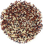 Food to Live Organic Tri-Color Quinoa, 1 Pound — Non-GMO, Blend of White, Black, and Red Quinoa, Whole Grain, Raw Seeds, Non-Irradiated, Kosher, Vegan, Sproutable, Sirtfood, Bulk, Rice Replacement.