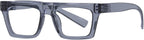Eyekepper 6 Pack Metalless Screwless Spring Hinges Blue Light Blocking Reading Glasses for Women and Men Computer Readers