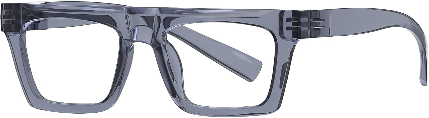 Eyekepper 6 Pack Metalless Screwless Spring Hinges Blue Light Blocking Reading Glasses for Women and Men Computer Readers