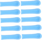 10pcs Silicone Ear Spoon Covers Ear Cleaning Tools Replacement Sleeves Gentle Earwax Removal Supplies Soft Comfortable for Adults