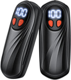 Hand Warmers Rechargeable 2 Pack, 6000mAh Electric Hand Warmers, Silver