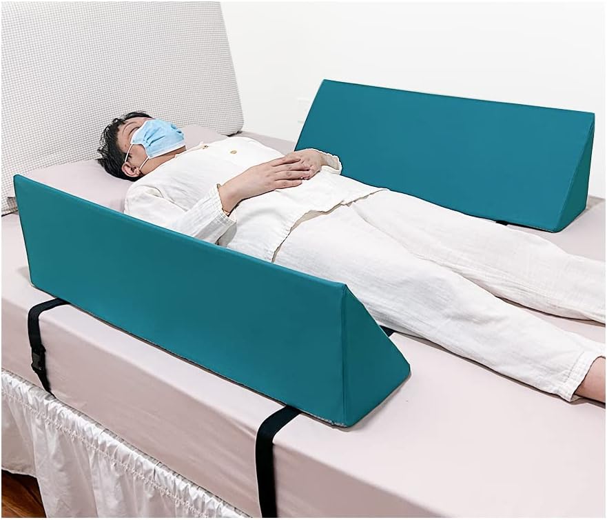KAAMOS Bed Rail Foam for Elderly Bed Guard Rails Foam Bolsters Wedge for Adults Bed Bumpers Hospital Bed Rail Pads Elderly Pillow to Prevent Falling Medical Safety Wedges for Positioning