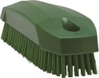 Vikan 64402 Brush,Nail,Stiff,PP/PBT,Green
