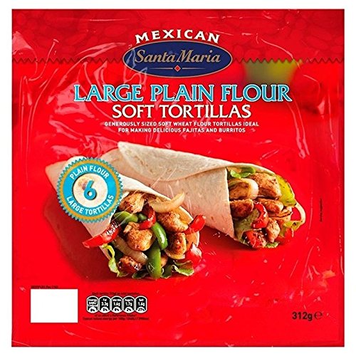 Santa Maria Large Plain Flour Tortilla 320g