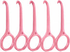 5PCS Aligner Removal Tool, Pink Clear Aligner Remover Tools for Invisalign Removable Retainers, Aligners,Braces Removal Kit (5PCS Pink)