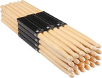Drum Sticks, 36 Pairs 5A Drumsticks,16 Inch, Classic Wood Tip Drumstick Bulk, Pitch Matched Drumsticks Maple Wood Drum Sticks, by GNIEMCKIN.