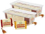 Pasupu Kumkuma Return Gift Packets | Set of 25 Haldi Kumkum Mini Packs | Premium Kumkum and Turmeric Powder Combo | Indian Thamboolam Set for Durga Puja | Thambulam Give Away Pooja Gifts