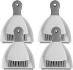 Portable Table Top Cleaning Brush and Dustpan Set,Mini Dustpan and Brush Set,Dining Table Crumb Sweeper with Soft Bristle Multipurpose Desktop