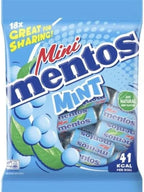 Mentos Mini Mint I Share Bag containing 18 Rolls of Mint flavored chewy Dragees I Total weight 214,7g 7.57 ounce