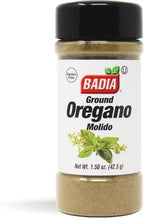 Badia Ground Oregano, 1.5 oz – Aromatic Herb for Mediterranean & Latin Dishes – Kosher, Gluten Free