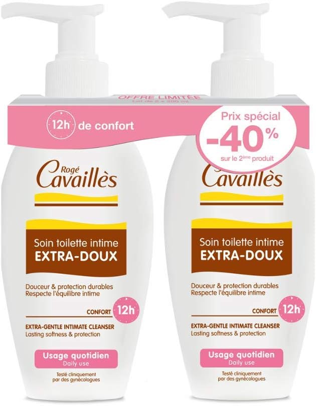 Rogé Cavaillès Extra-Mild Personal Hygiene Care 2X200Ml