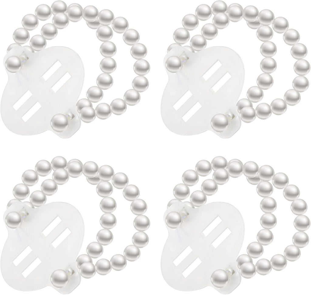 Waydress Corsage Wristlet Band Elastic Pearl Wrist Wedding Corsage Pearl Bracelet Stretch Wristband for Wedding