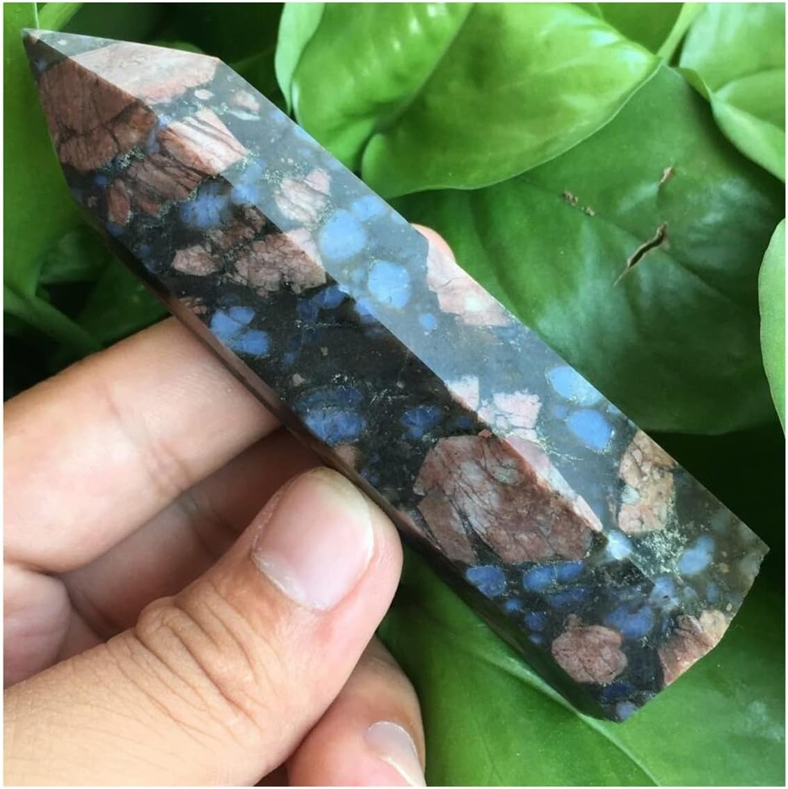 Crystal Stone Natural Crystal Quartz Column Wand Point Presents