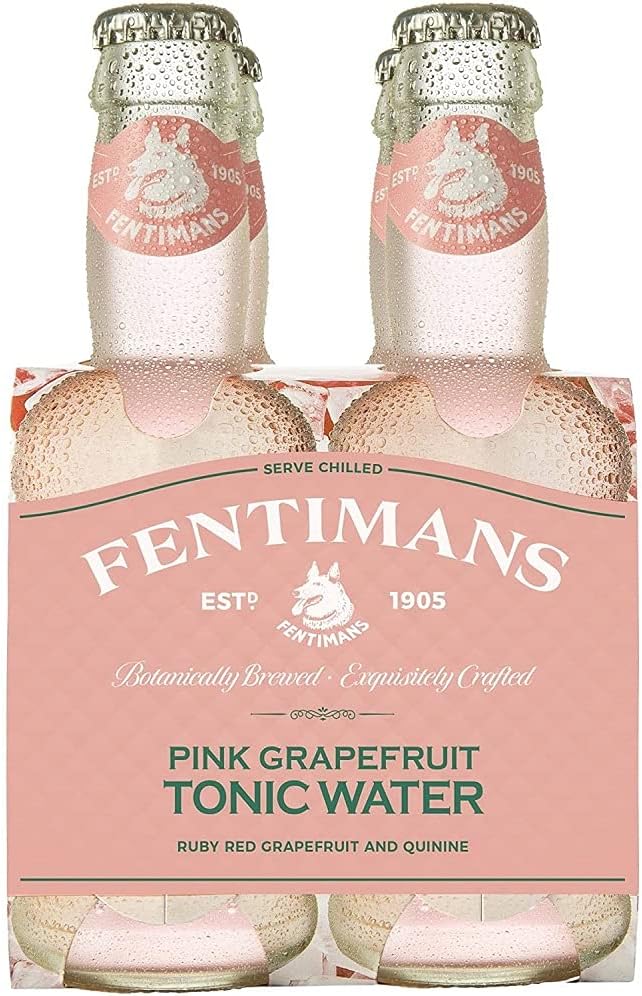 Fentimans Pink Grapefruit Tonic Water 200ml (Pack of 4)