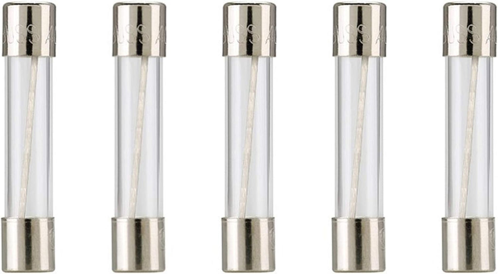 Bussmann AGC-10 AGC Series Fuse, Fast Acting, 10 Amp, 250V, Glass Tube, 1/4" x 1-1/4" (Pack of 5)