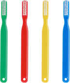 Practivalu Soft Bristle Child Toothbrush, Individually Wrapped Toothbrushes, Assorted Colors, Bulk Pack of 144