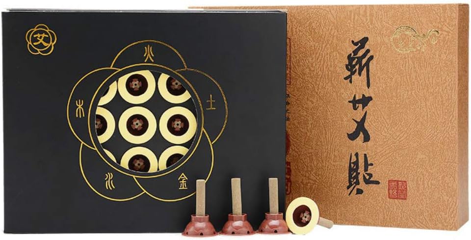 7 years'old Pure Moxa Stick for Moxibustion Ai ye Chinese Wormwood, Moxa Roll, High Purity 40:1