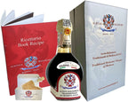 Selected by PARMAshop – Traditional Balsamic Vinegar of Modena – Minimum 12 Years Aged – by Acetaia Malpighi – with Glass Pourer & Recipe Book - Made in Italy