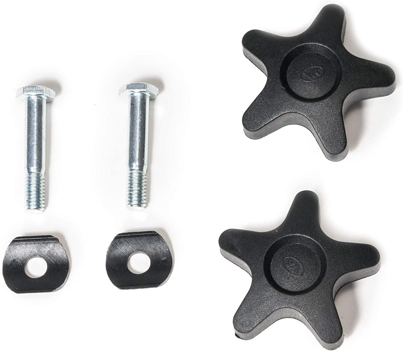 ROLLATOR 2 Plastic KNOB 2 Screw for ARMS hl420