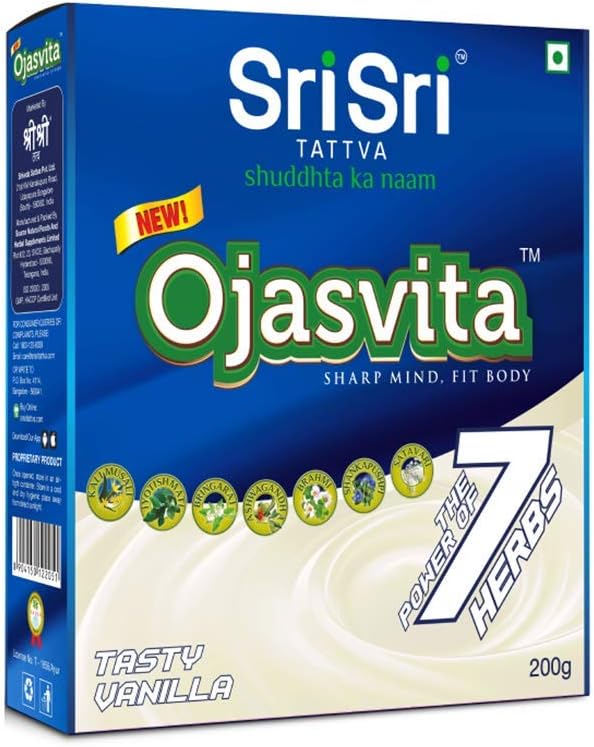 Sri Sri Tattva Ojasvita Vanilla -200 gm powder