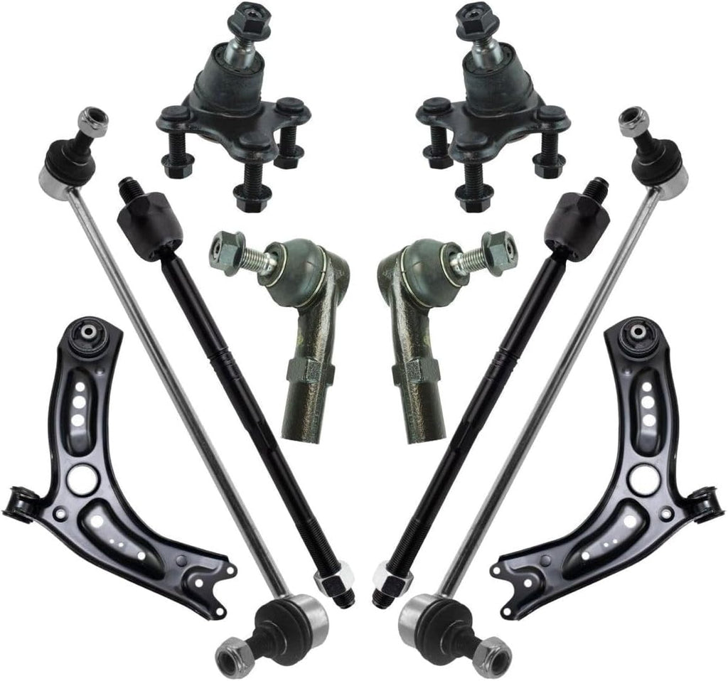 Front Steering & Suspension Kit for VW for Golf R 2015-2018 10 Piece