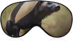 Sleep Mask for Men Women Cute Honey Badger Eye Mask for Sleeping Comfortable Blindfold Eye Cover with Adjustable Strap for Travel Yoga Nap Shift Work