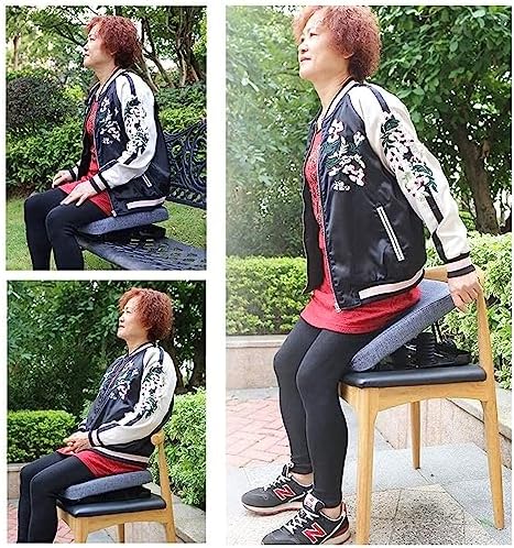 COMAAM Chair Lift Seat Assist Cushion,Sofa Lifting Cushion Seat Pad with Rising Aid, Portable Lifting Assist Chair for Seniors & Disabled