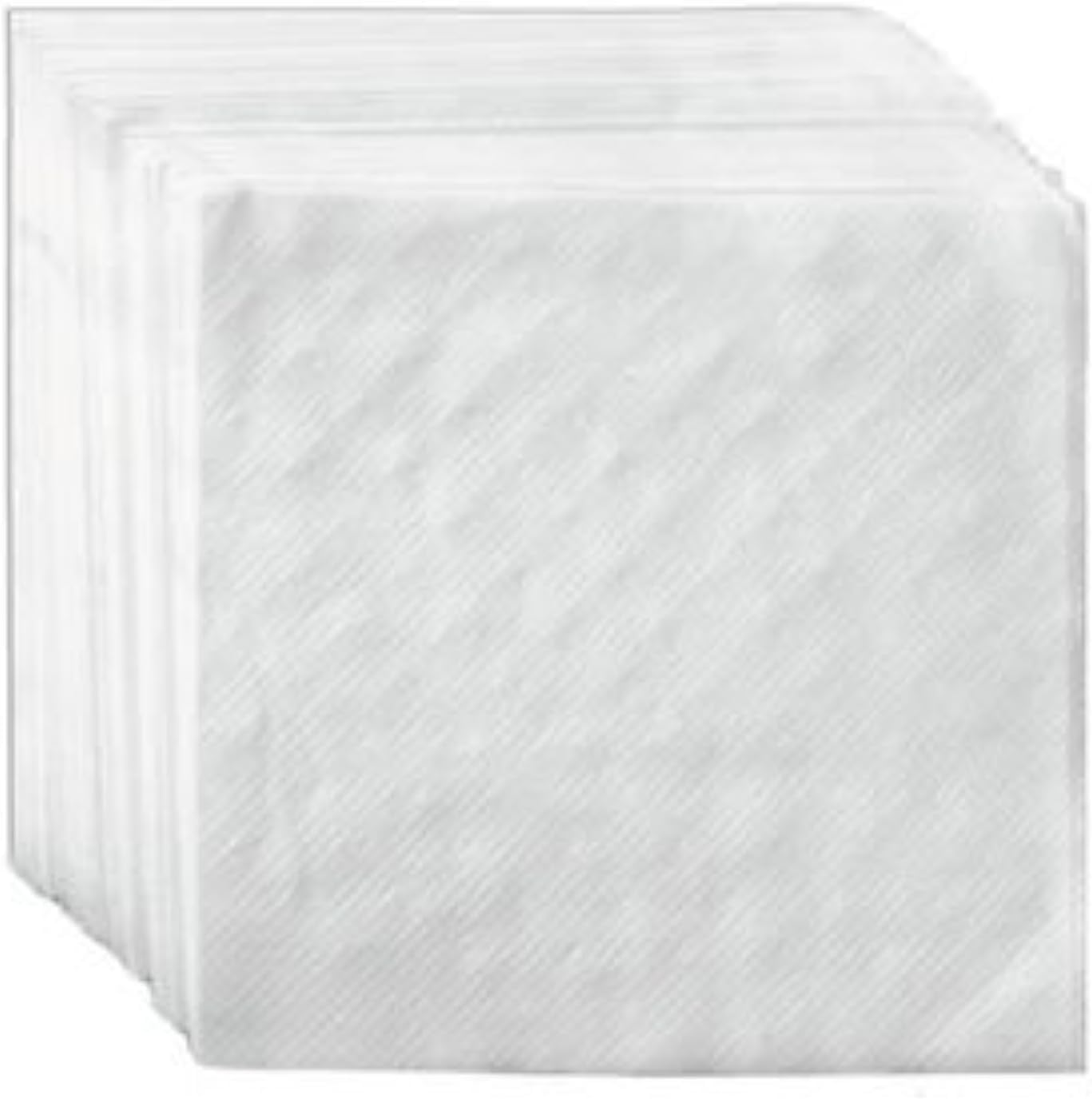 AmerCareRoyal 1-Ply Beverage Napkins - 4.5" x 4.5" - For Restaurants, Bars, and Catering, Bulk Disposable Cocktail Napkins, White, Pack of 4000