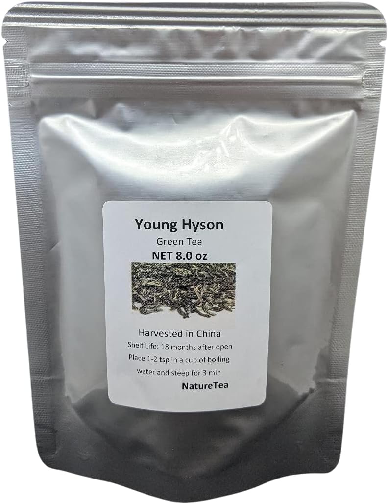 Young Hyson Green Tea - Loose Leaf from 100% Nature (1 oz)