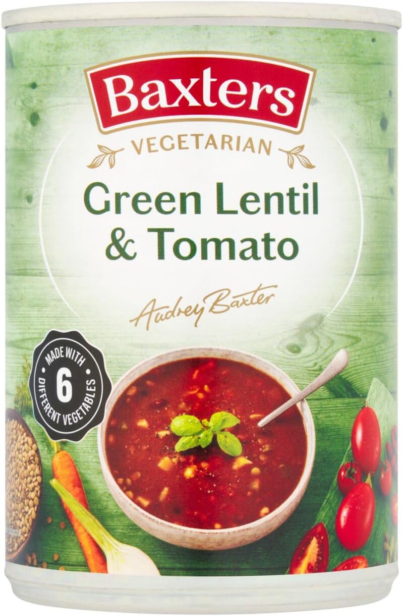Baxters Vegetarian Puy Lentil & Tomato Soup 400g