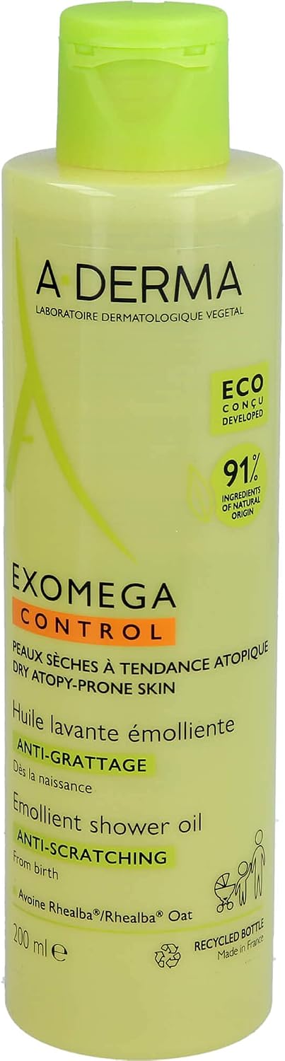 Aderma Exomega Control Emollient Cleansing Oil Anti-Scratching 200ml