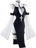 KORURACLUB Cosplay nun costume sexy nun anime Cosplay lingerie Sexy Sister Adult Costume