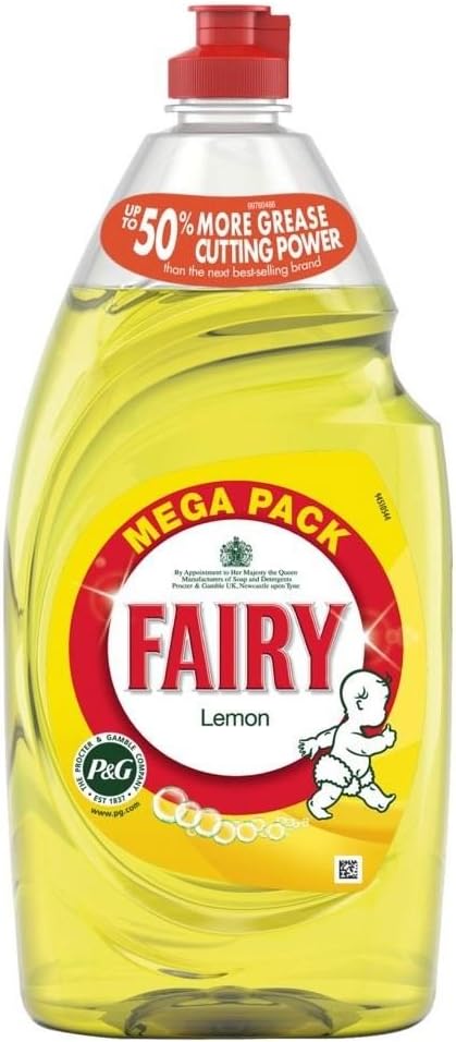 Fairy Lemon Washing Up Liquid (870ml)