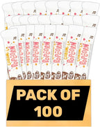 Beanies Caramel Popcorn Flavoured Instant Coffee Sticks – (Pack of 100) Sweet Caramel Popcorn Flavour