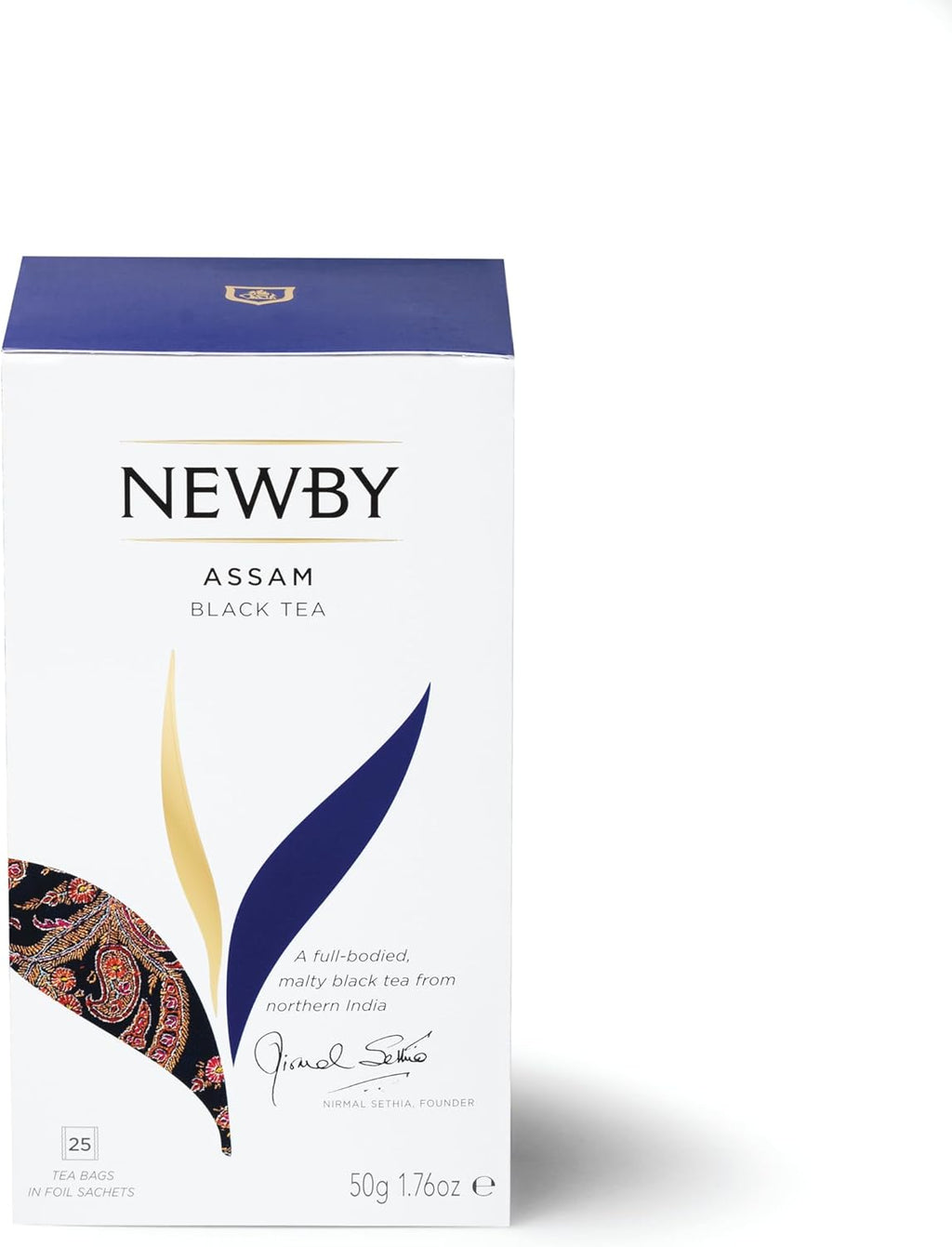 Assam Black Tea by Newby Teas – Individually Wrapped Tea Bags – Bold, Malty Indian Blend