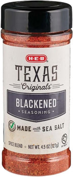 HEB Texas Originals Seasoning Spice Blend Rub (Blackened 4.5oz)