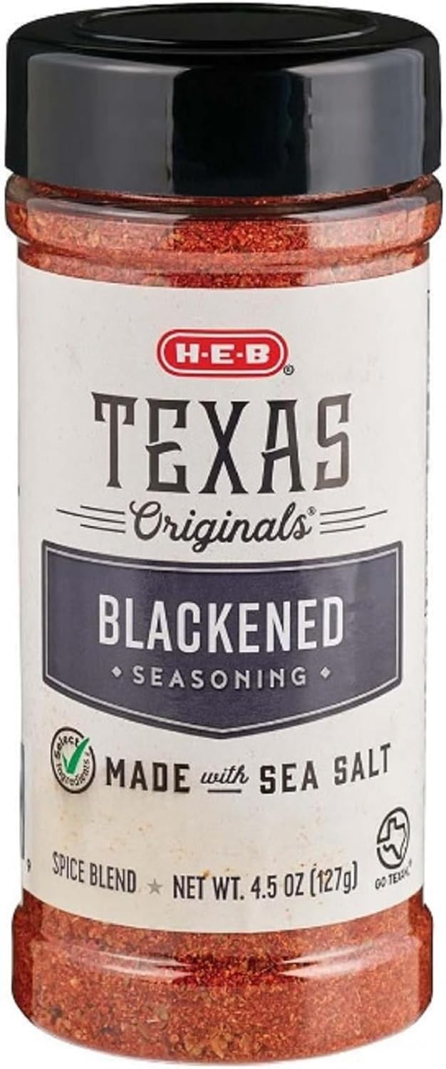 HEB Texas Originals Seasoning Spice Blend Rub (Blackened 4.5oz)
