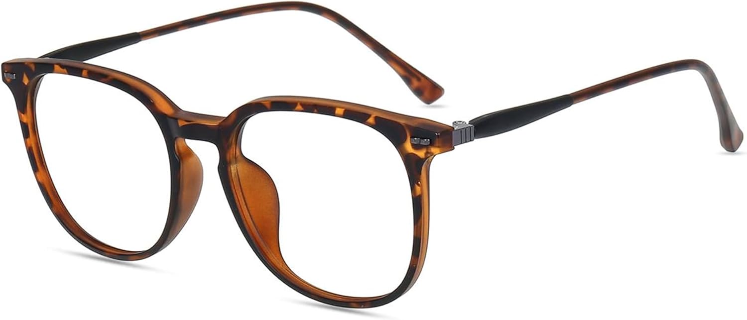 Firmoo Blue Light Glasses for Women, Men Stylish Big Frame Blue Light Blocking Glasses for Computer