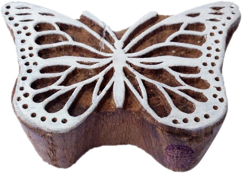Royal Kraft Wooden Stamps DIY Fabric, Textile, Clay, Pottery, Paper, Henna Printing Blocks THDtag057