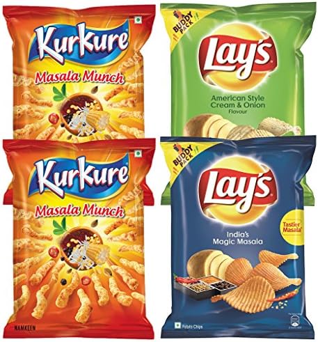 Kurkure and Lay's Hangout Pack, 304g