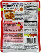 S&B Curry Sauce with Vegetables Medium Hot,7.4 Ounce (Pack of 10)