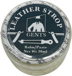 GENTS Leather Strop Conditioning Paste – 30ml Leather Balm for Razor Strops – Softens, Protects & Restores Leather – Maintain Straight Razor Strops, Belts & Leather Tools